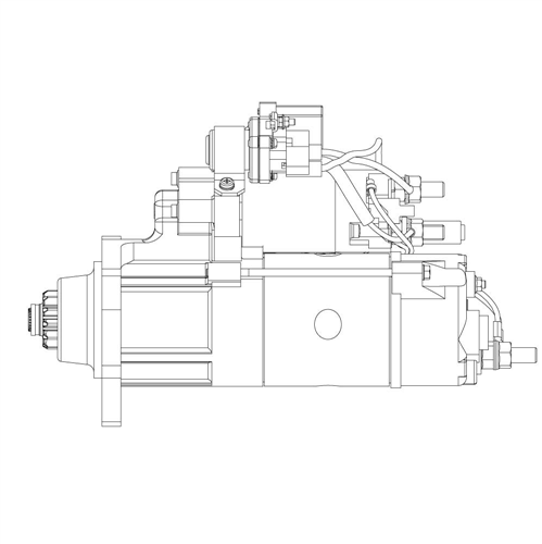 M105HD3001SER_PRESTOLITE LEECE NEVILLE M105HD 24V STARTER MOTOR